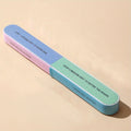 [Nail Cuticle Polish Strip Tool] 7 Sides Nail Cuticle Polish Strip Tool - Easy Manicure and Pedicure with Clean Cut