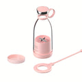 11.83oz Portable Electric Wireless Mini Fruit Blender Juicer - Perfect for On-the Go!